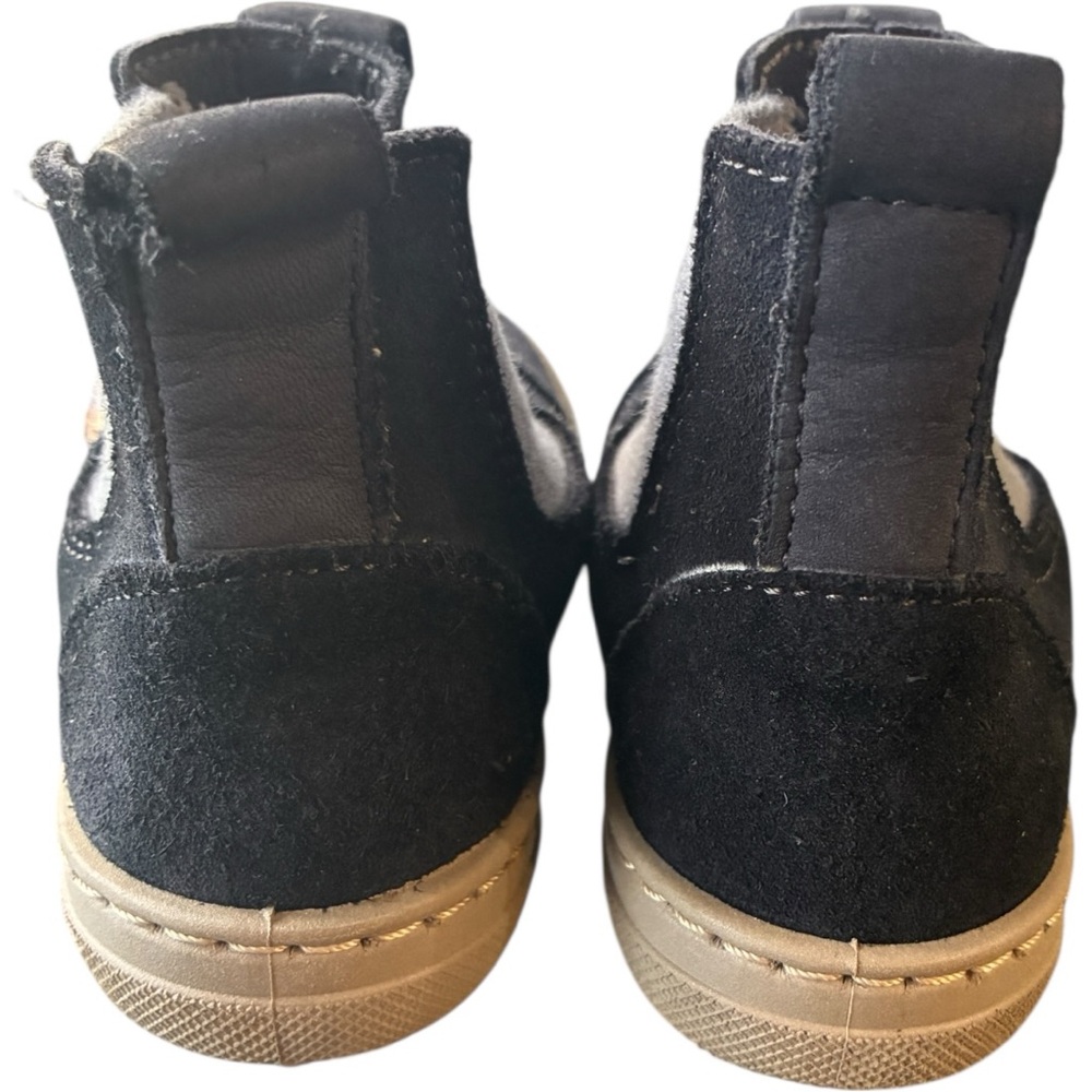 Cienta Black Suede Pull-On Elastic Chelsea Boots EU 25 (US 8 Toddler) - Picture 5 of 6